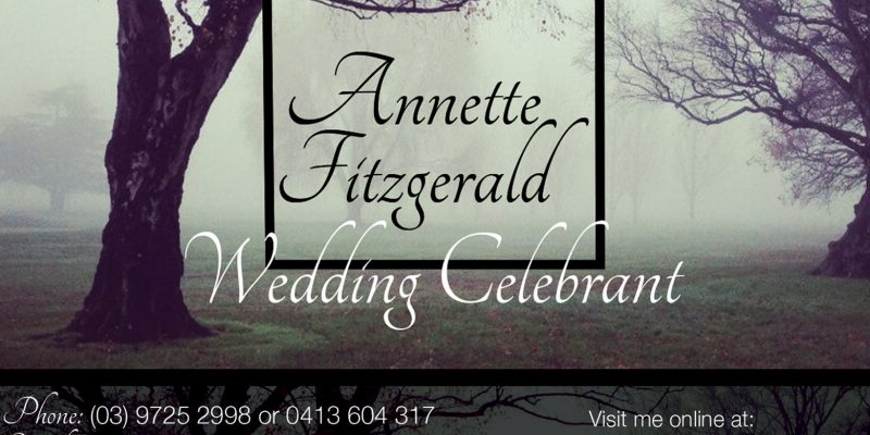 Annette Fitzgerald Celebrant