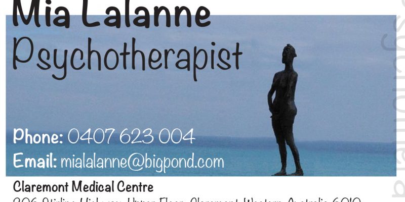 Mia Lalanne Psychotherapist
