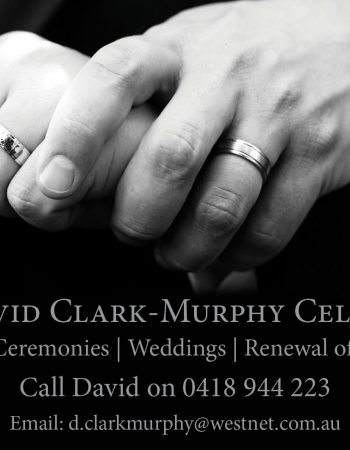 Dr. David Clark-Murphy Celebrant