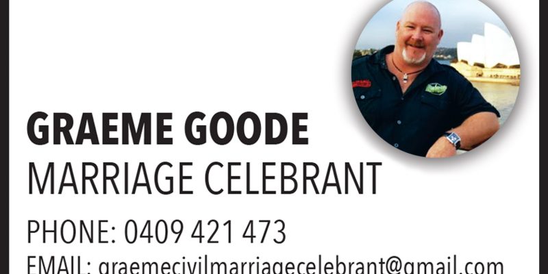 Graeme Goode Marriage Celebrant
